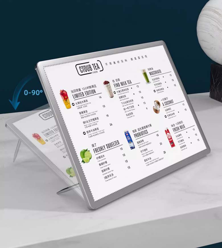 桌面LED菜谱灯箱(图3)